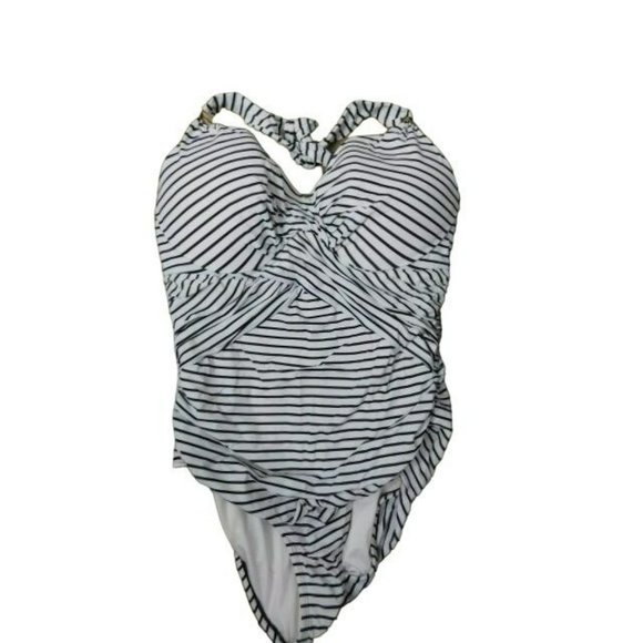 Victoria's Secret Other - Victoria's Secret Size 38D Striped One Piece Swimsuit Swim